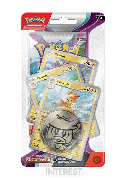 Pokémon 2-Pack Booster Blister - Pawmot (Scarlet and Violet, Paldea Evolved)