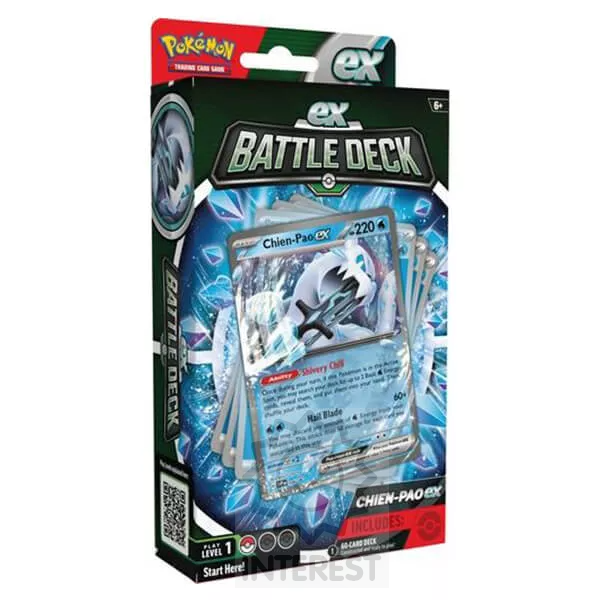 Pokémon Chien-Pao ex Battle Deck.
