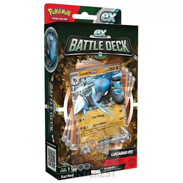 Pokémon Lucario ex Battle Deck.