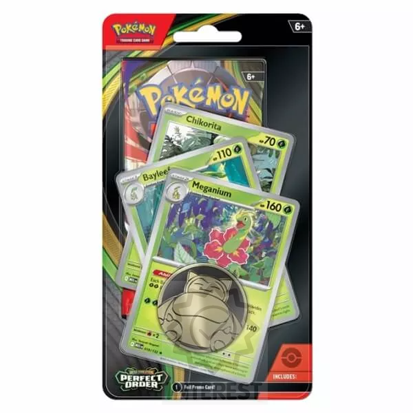 Pokémon Perfect Order - Premium Checklane Blister - Meganium.