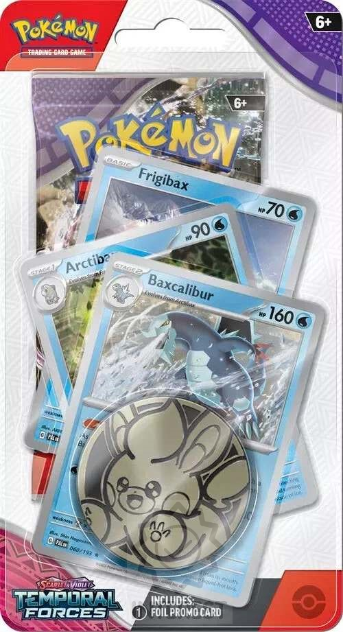 Pokémon Temporal Forces Premium Checklane Blister - Baxcalibur.