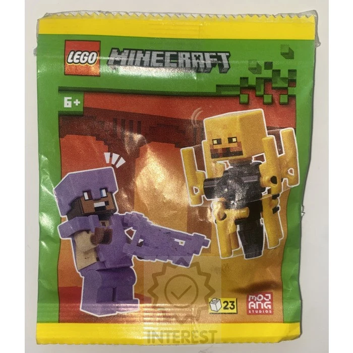 Lego figurka - Minecraft L0002248 Hrdina a Blaze.