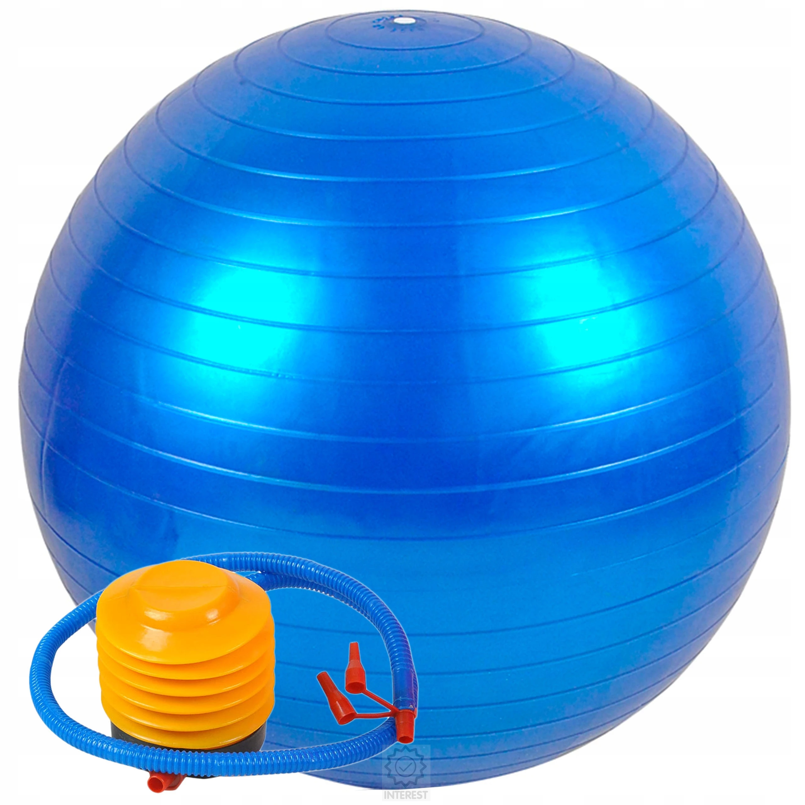 ISO Gymnastický míč 65 cm + hustilka.