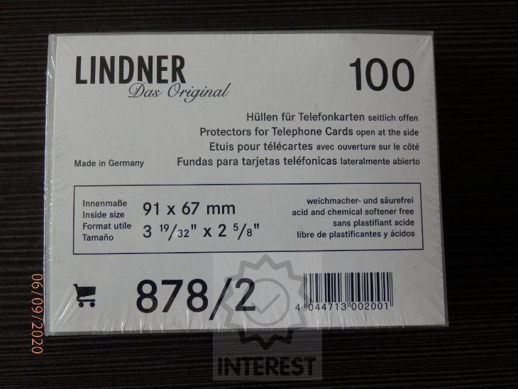 Ochranná fólie LINDNER na bankovky a jiné - 91 x 67 mm