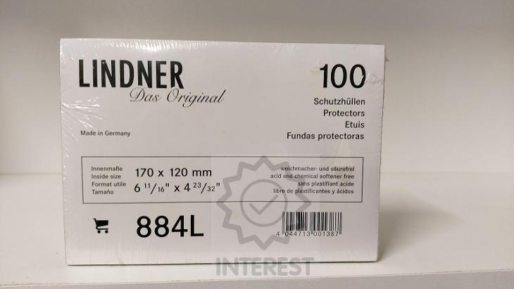Ochranná fólie LINDNER na bankovky a jiné - 170 x 120 mm