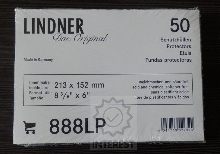 Ochranná fólie LINDNER na bankovky a jiné - 213 x 152 mm