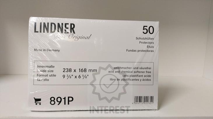 Ochranná fólie LINDNER na bankovky a jiné - 238 x 168 mm