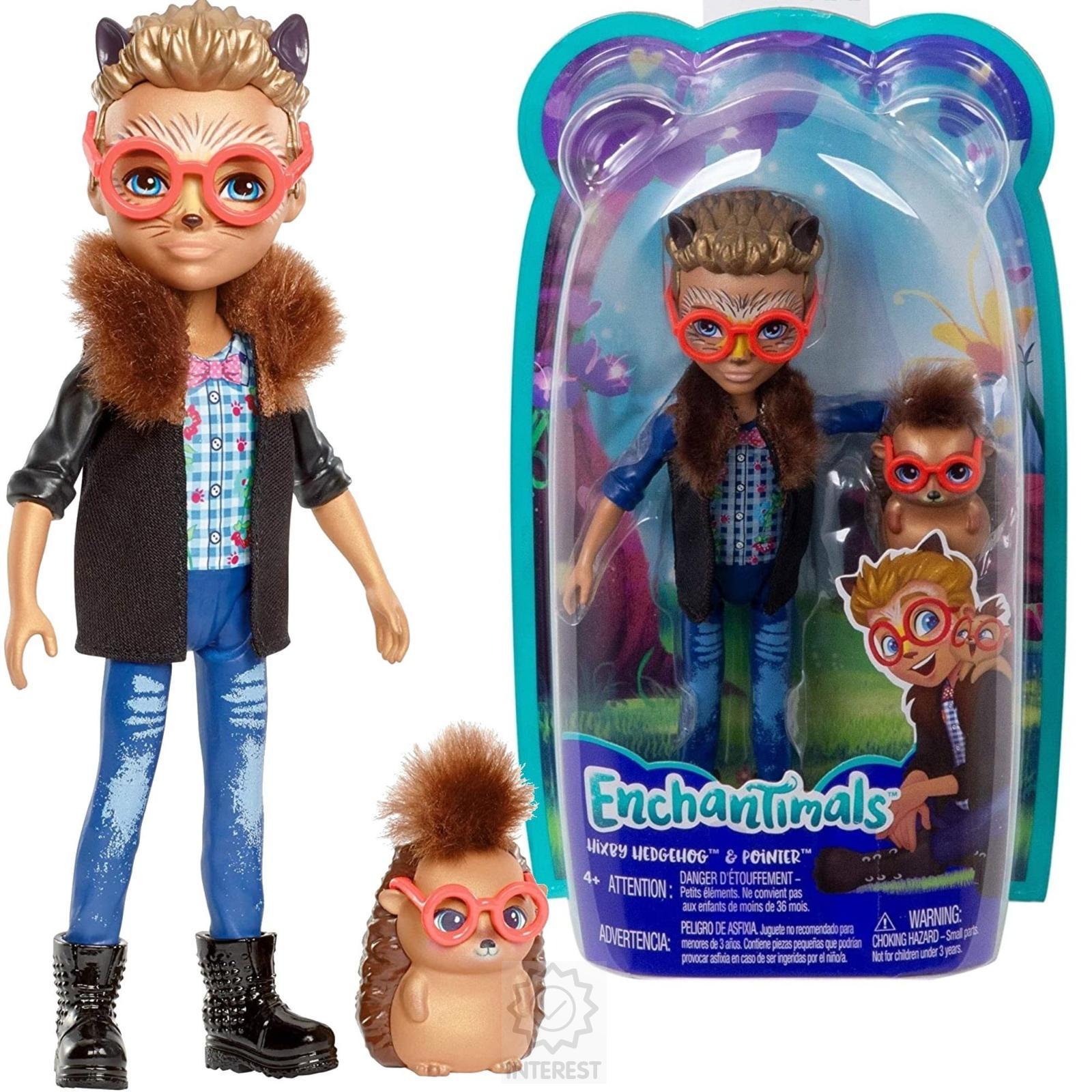 Mattel Enchantimals Panenka Hixby a ježek