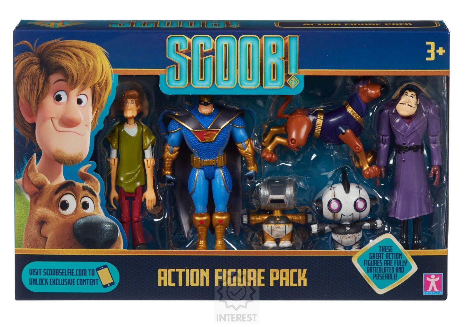 Sada 6 figurek Scooby Doo 2 - (K134348)