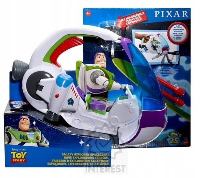 Mattel Toy Story Galaktické vozidlo Galaxy Explorer Kosmická loď..
