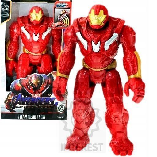 Iron Man Hulkbuster - Figurka 30 cm Avengers - ZVUKY - (K134309).