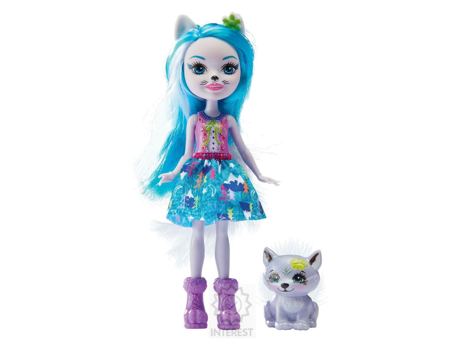 Mattel Enchantimals Panenka Hixby s vlkem Trooperem - (K72003)
