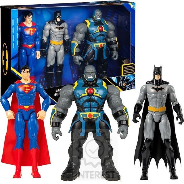Batman Sada 3 Figurek 30 cm Superman Darkseid DC od Spin Master))