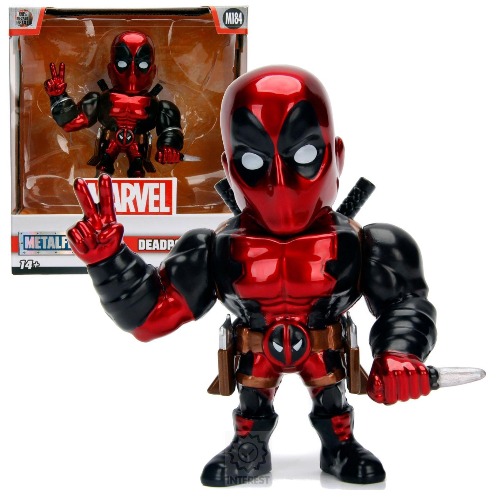 Jada - Marvel kovová figurka Deadpool 10 cm - (K72101)