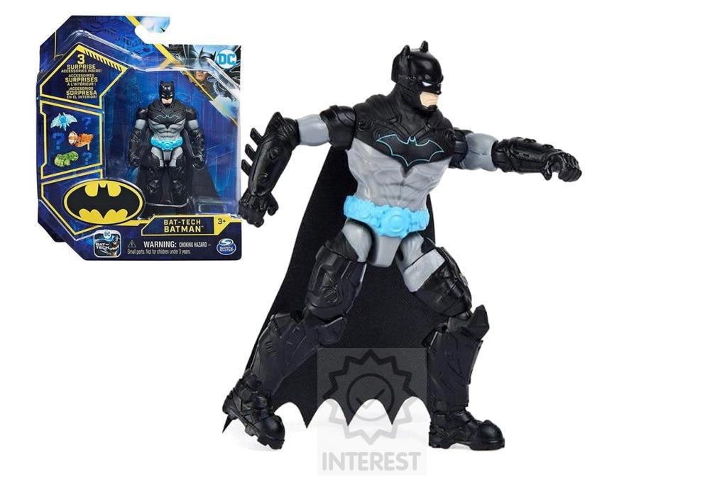 Spin Máster Figurka Dc Batman 10cm + doplňky - (K119119)