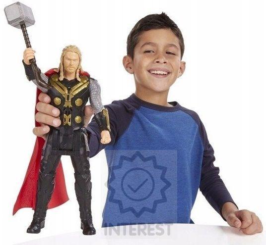 Thor - Titan Hero Figurka 30 cm Hasbro Avengers ZVUKY.