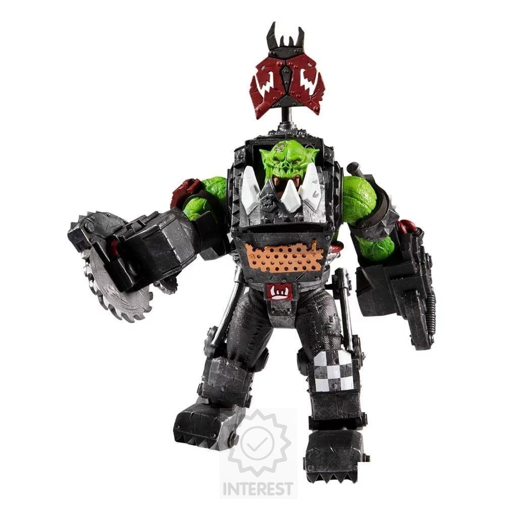 WARHAMMER 40K AKČNÍ FIGURKA ORK MEGANOB S BZUČÁKEM 21 CM.