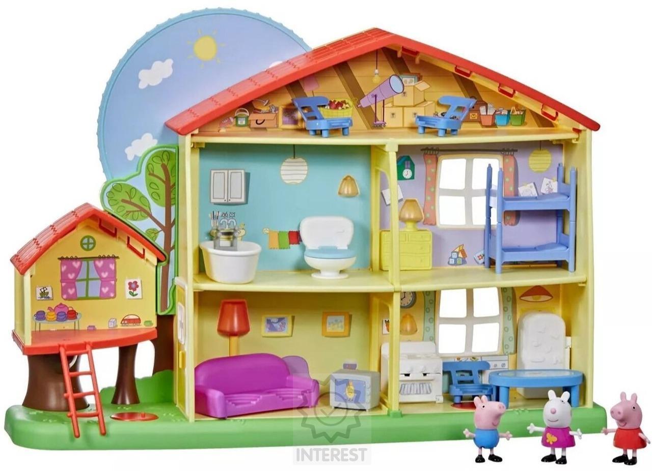 Prasátko Peppa Domeček se zvuky a světly + figurky.
