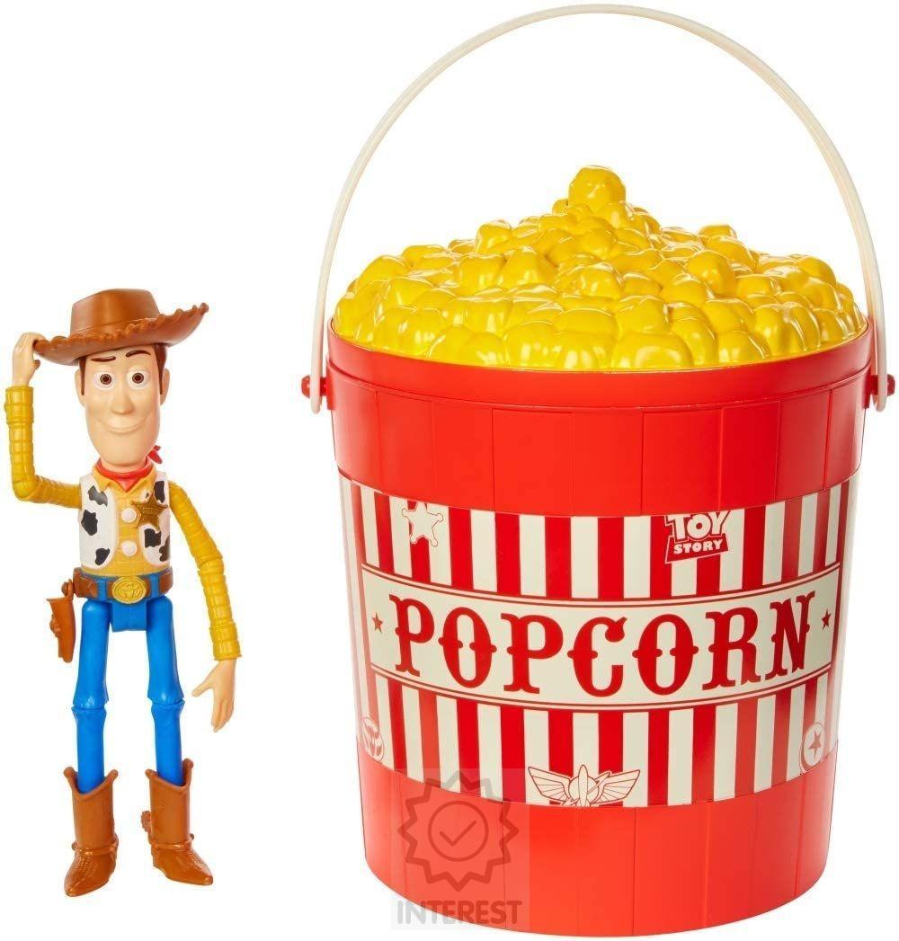 Toy Story 4 - Set kolotoče Popcorn s figurkou Woodyho