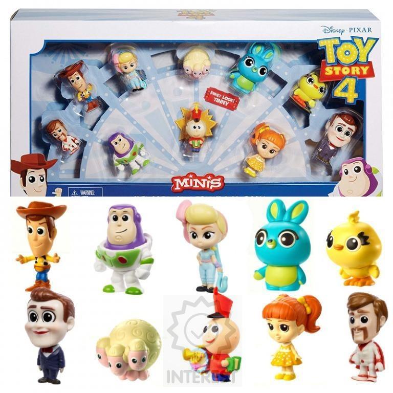 Příběh hraček - Toy Story 4 - Sada 10 ks figurek.