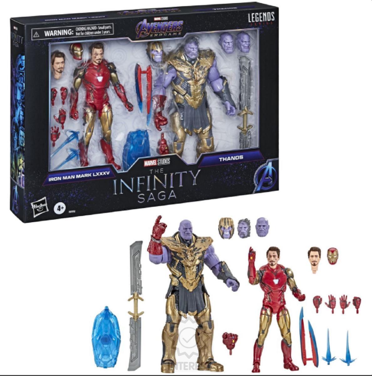 Hasbro Avengers Iron Man MK 85 a Thanos.