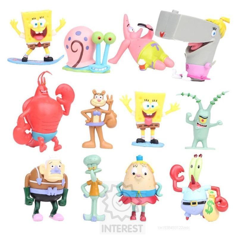 FIGURKY SPONGEBOB 12 KS - (K72236)