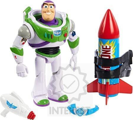Toy Story 4 Příběh Hraček Figurka 18 cm Buzz Rakeťák + Raketa - K72188
