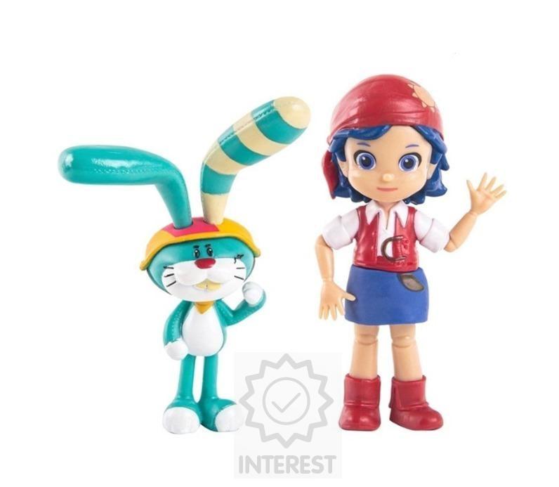 Rainbow Ruby Figurky Thunderbell a Gina.
