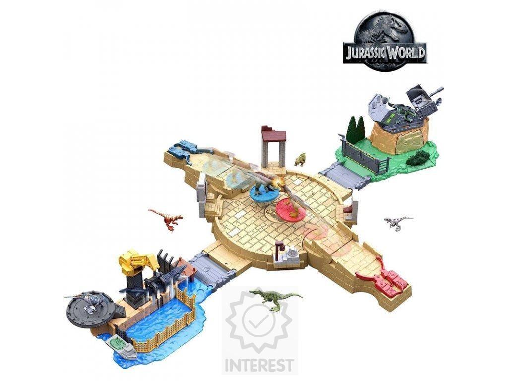 Jurský svět Mini Battle Arena Herní set.