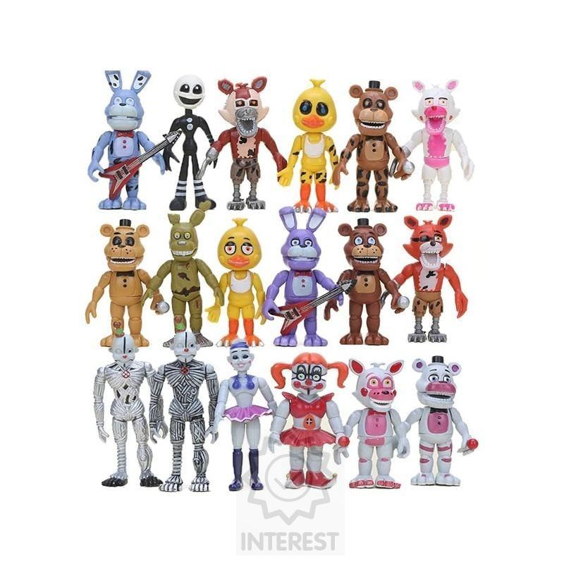 Figurky Five Nights at Freddy’s Nightmare 18 ks - (K72130).