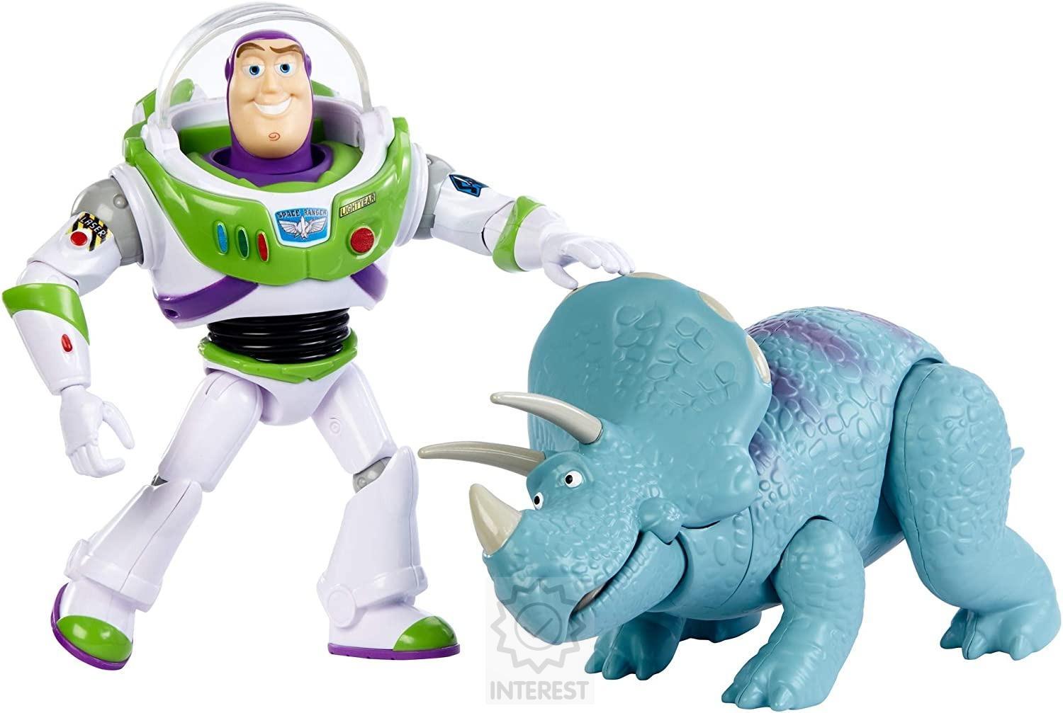 Mattel - Toy Story 4 Buzz Rakeťák a Trixie - (K134396)