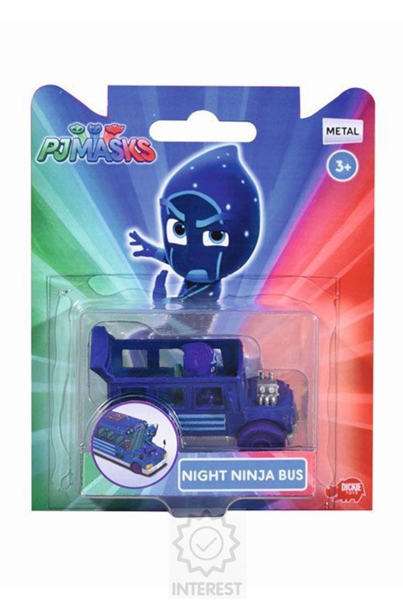 PJ Masks Noční Ninja Bus Die-Cast Vehicle.
