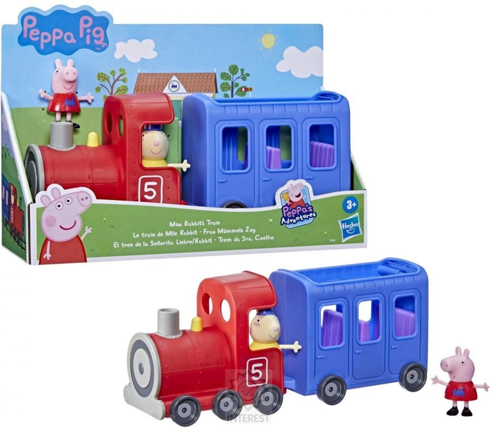 Hasbro Prasátko Peppa Vlak slečny králíčkové.