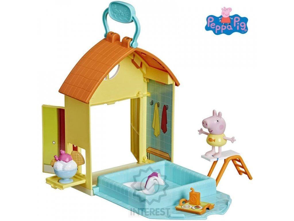 Hasbro Prasátko Peppa Koupaliště + figurka a doplňky.