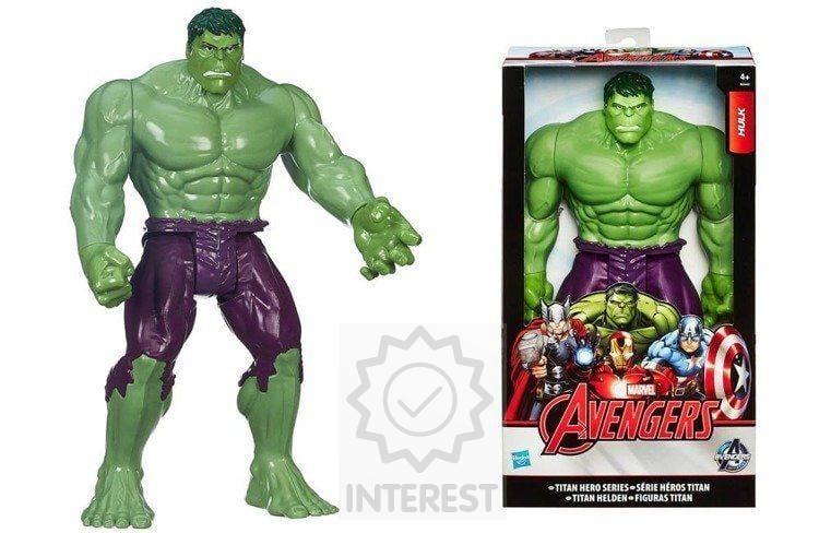 Hulk - figurka 30 cm s klouby Avengers Marvel. - (K134185)