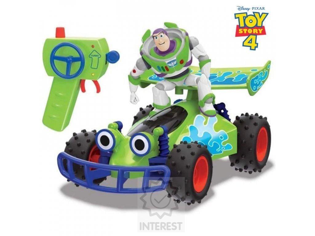 Dickie Toys RC auto Toy Story 4 Buggy a Buzz Rakeťák 20 cm - (K124200)