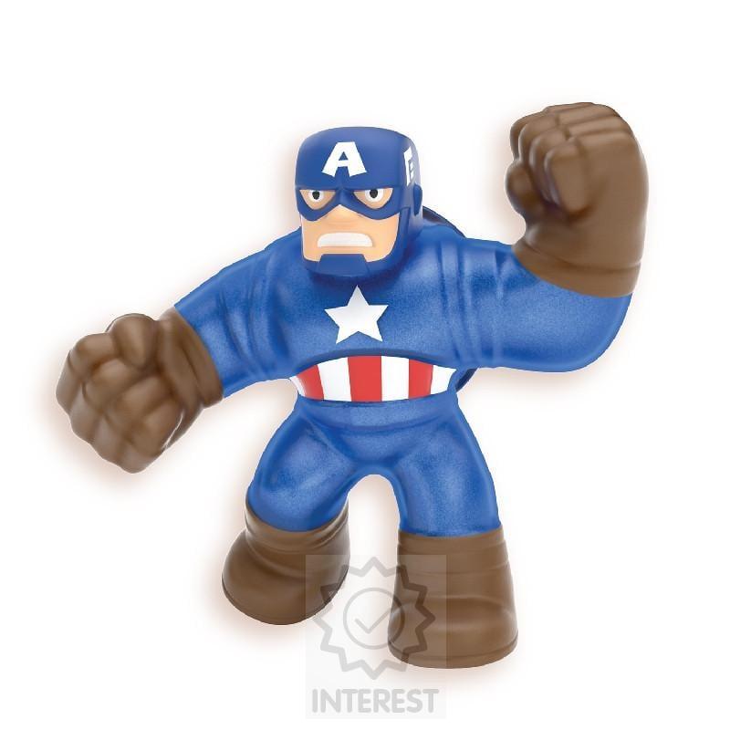 GOO JIT ZU FIGURKA MARVEL HERO KAPITÁN AMERIKA 12CM. 