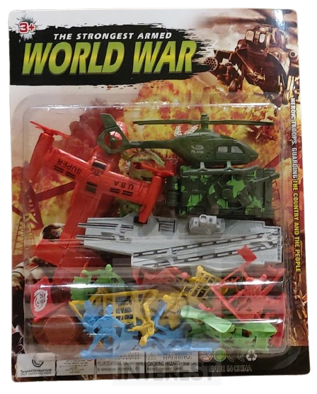 Vojáci herní army set plastové figurky vojenské s vozidly a doplňky.