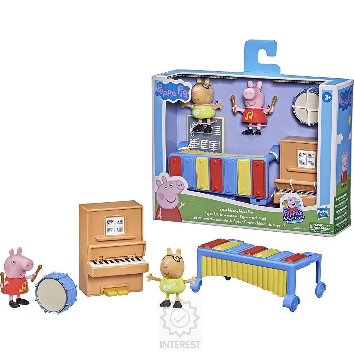 Hasbro Prasátko Peppa Adventures hudební nástroje - (K124317)