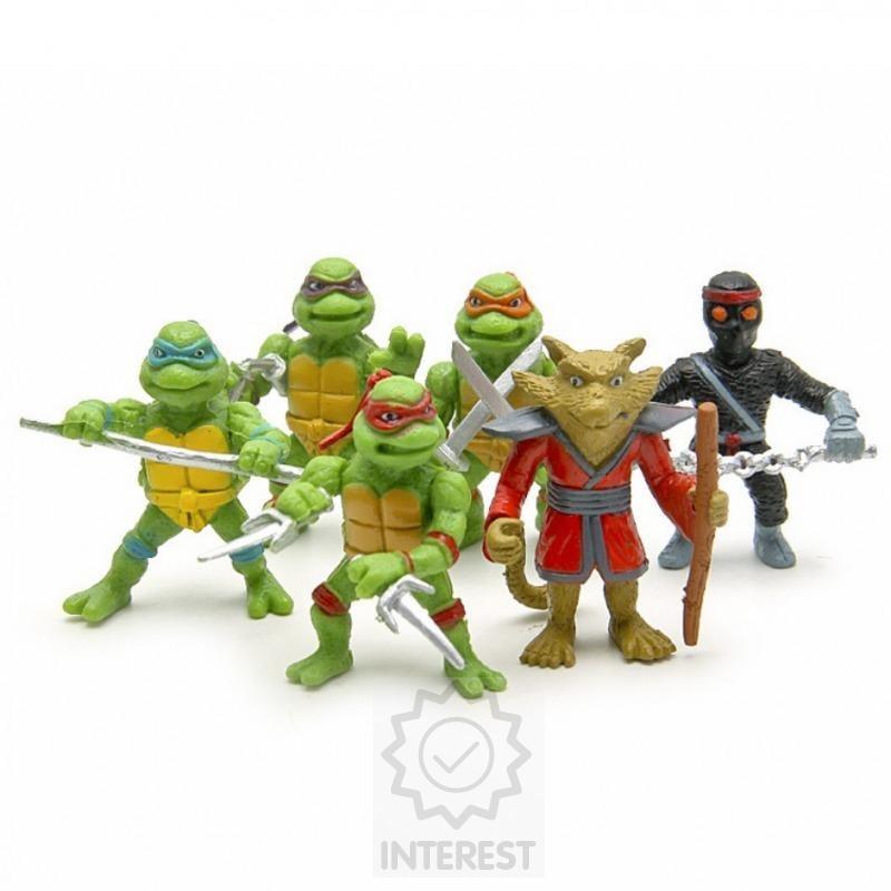 Figurky Želvy Ninja set 6 ks figurek - (K72239)