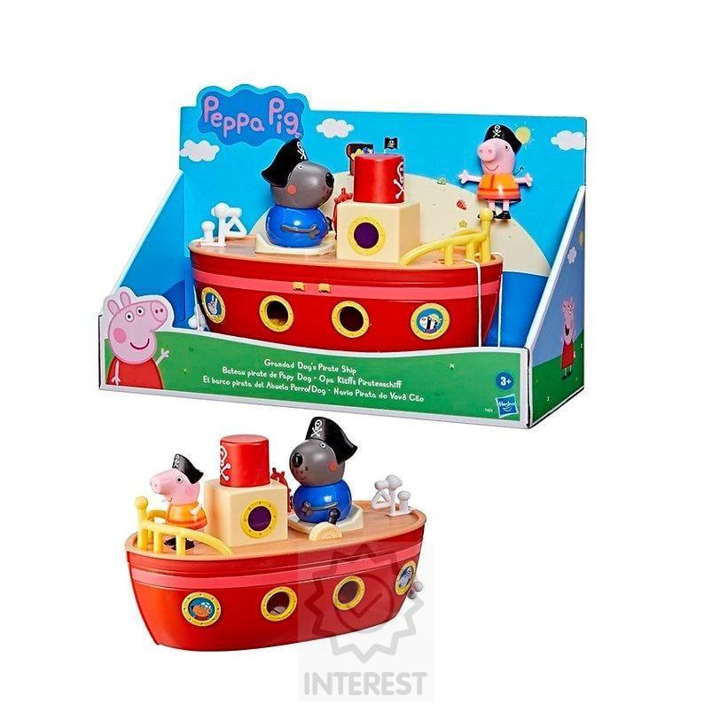 Hasbro Peppa Pig hrací sada Dědečkův parník.