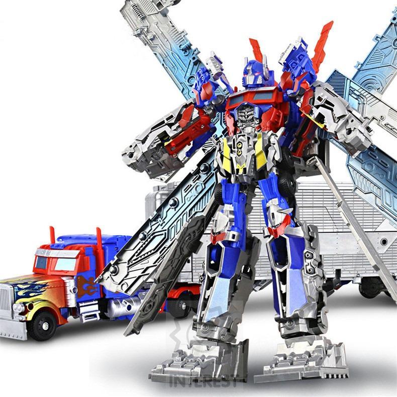 Transformační robot Modrý + Kamion - (K72171)