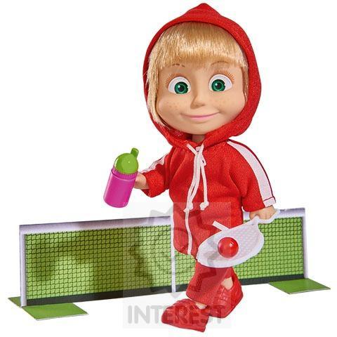 Simba - Figurka Máša, tenisový set - (K124312)