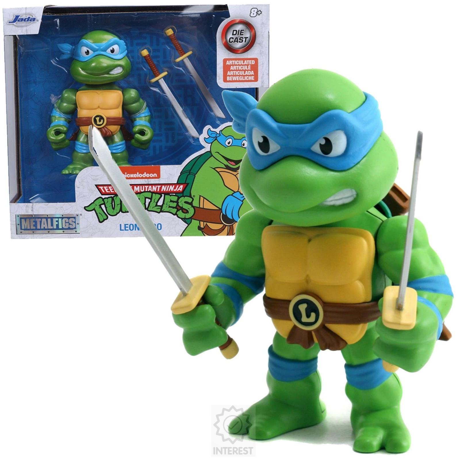 Kovová figurka Teenage Mutant Ninja Turtles Leonardo 10 cm - (K134472)