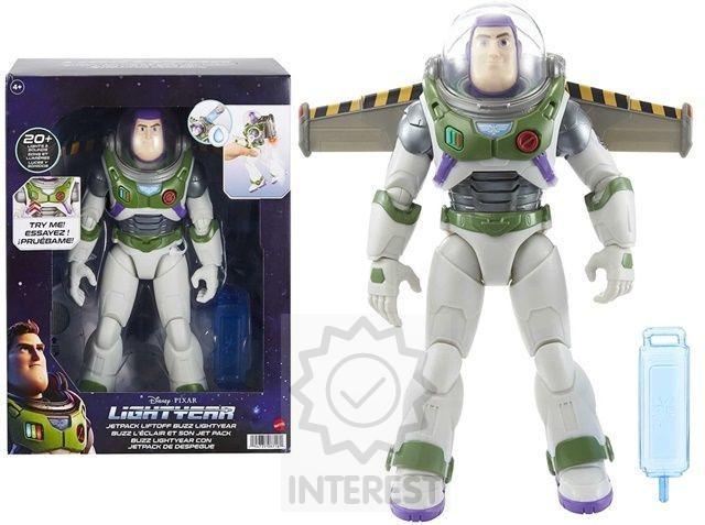 Buzz Astral Lightyear Rakeťák Figurka s jetpackem 30 cm od Mattel.