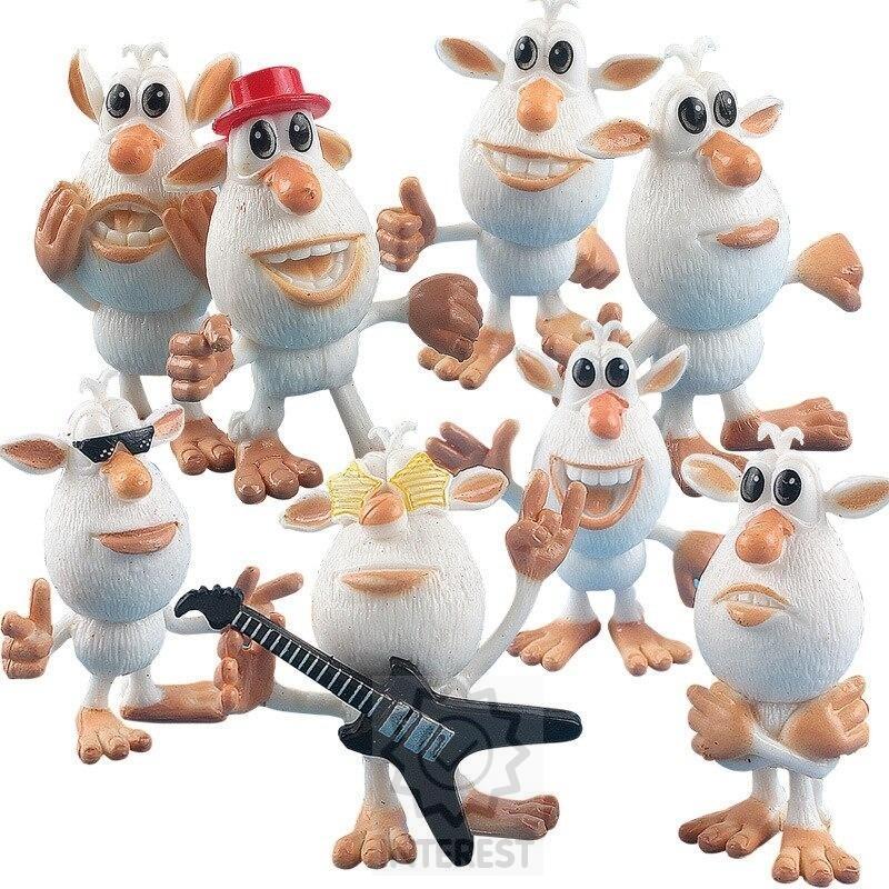 Figurky z oblíbené pohádky Booba - Buba set 8 ks - (K72105)