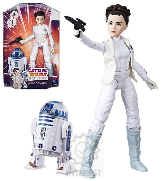 Star Wars Figurka 28 cm Hasbro - Princezna Leia Organa a R2-D2 K72228