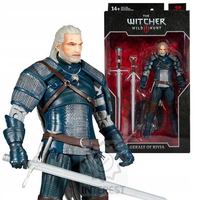 Geralt of Rivia Zaklínač Divoký hon - Figurka 18 cm od McFarlane Toys.