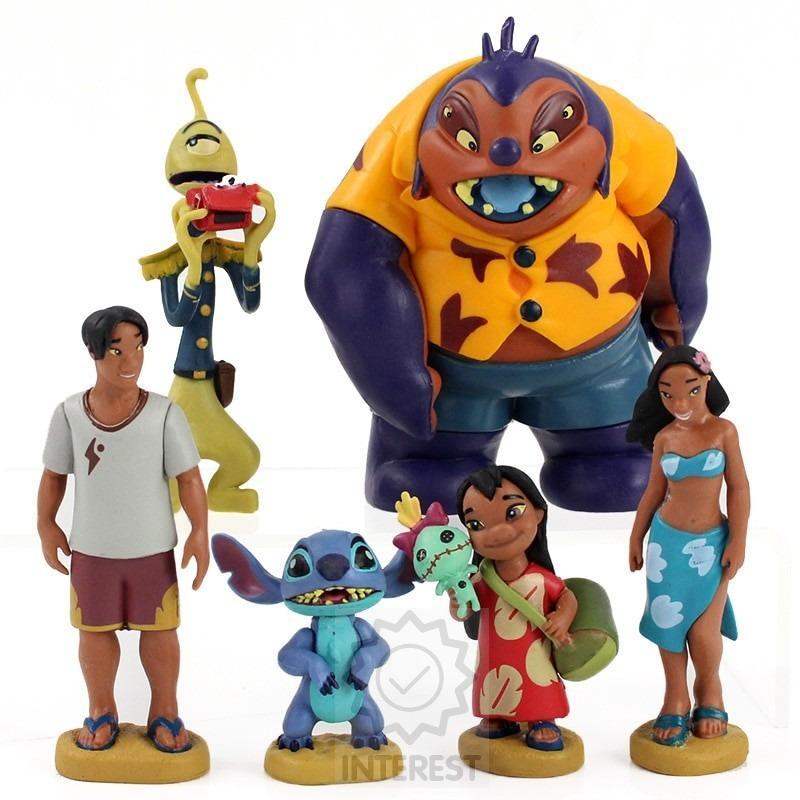 FIGURKY DISNEY LILO A STITCH 6 KS