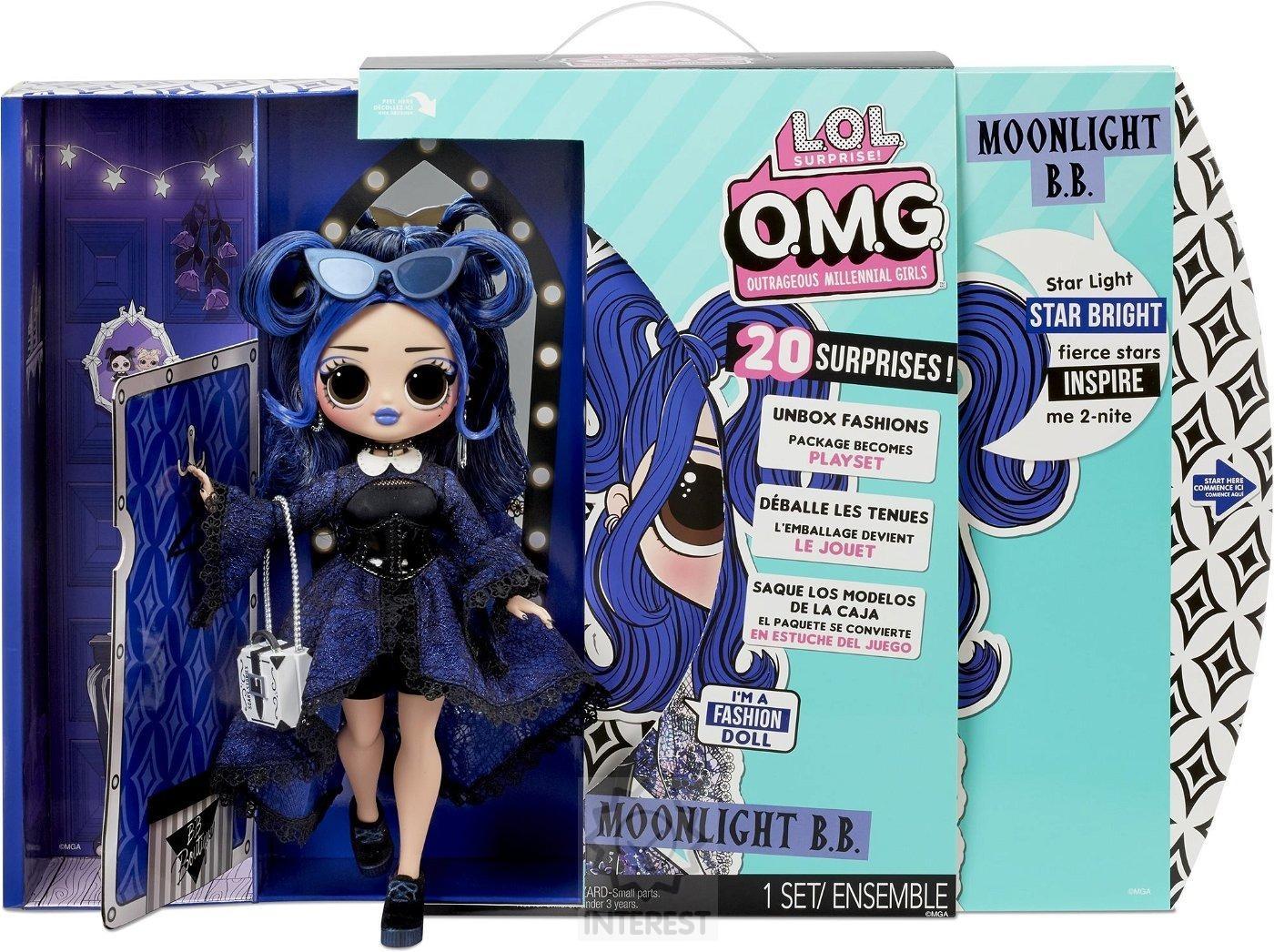L.O.L. SURPRISE! OMG VELKÁ SÉGRA, SÉRIE 4,5 MOONLIGHT B.B.